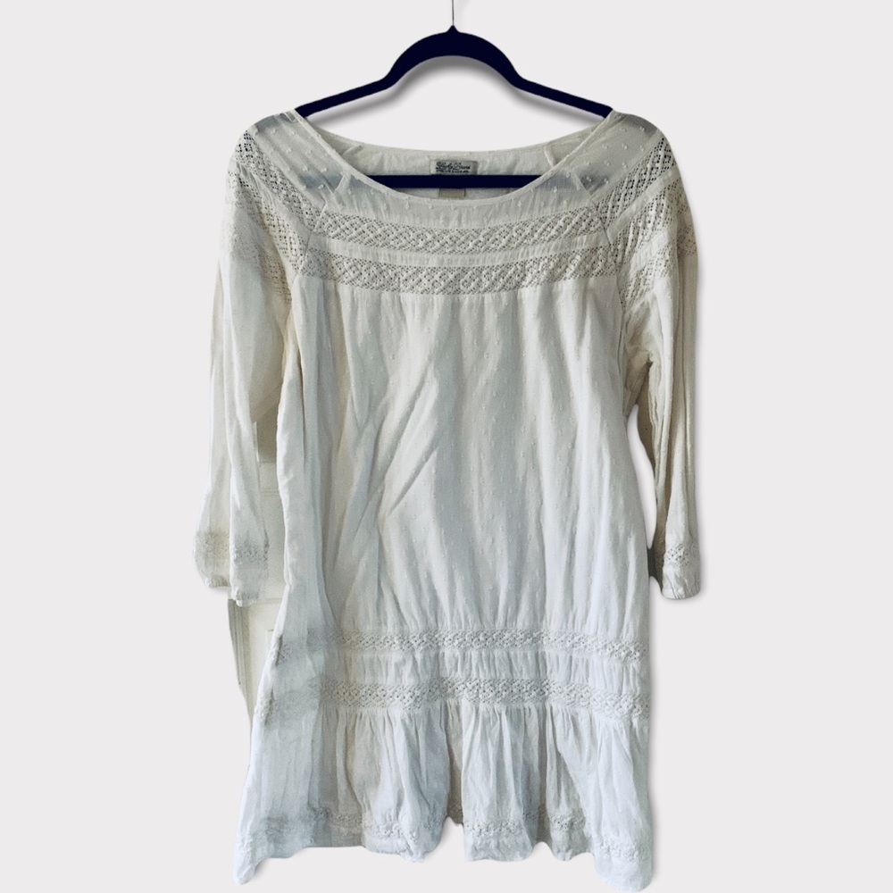 Lucky Brand Crochet Lace Dress